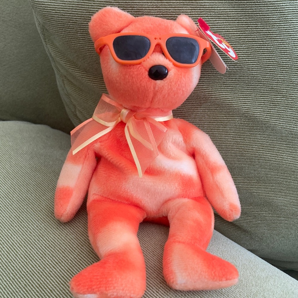 Ty Orange Ice Beanie Baby